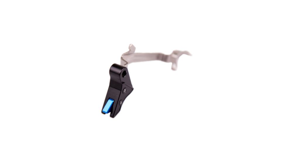 Overwatch Precision DAT V2 Trigger for Glock 36, Flat, Type III Hard Anodized, Black/Blue, 29227