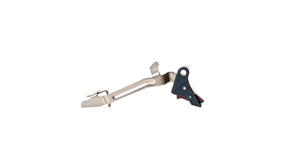Overwatch Precision DAT Trigger for .45 ACP, 10mm Auto, Blue Shoe/Black Cherry Safety, 26234