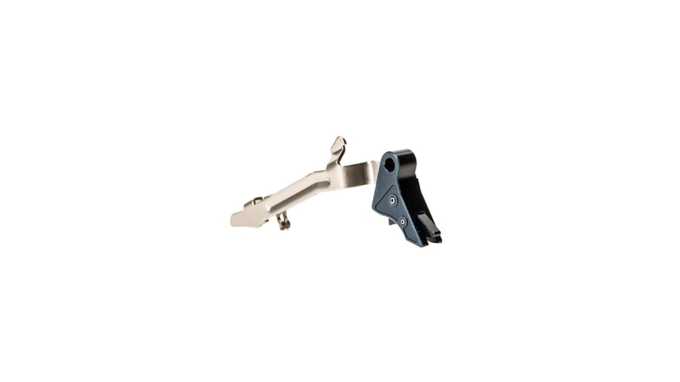 Overwatch Precision DAT Trigger for .45 ACP, 10mm Auto, Blue Shoe/Black Safety, 26232