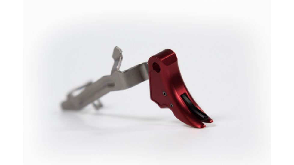 Overwatch Precision Falx Trigger, Bright Red Shoe/Black Safety, .45 ACP/10mm Auto, 26562
