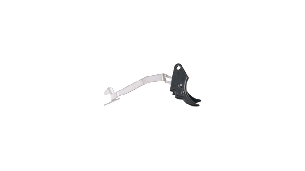 Overwatch Precision Falx Trigger for Smith and Wesson, Curved, NP3, Black/Black, 44522