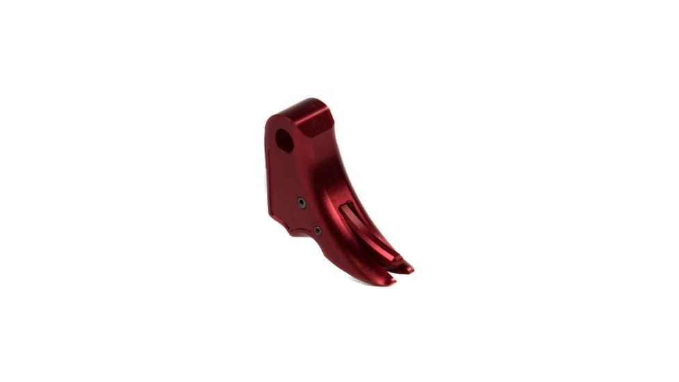 Overwatch Precision Falx Trigger Shoe Only, Bright Red Shoe/Bright Red Safety, Glock Handguns, 20566