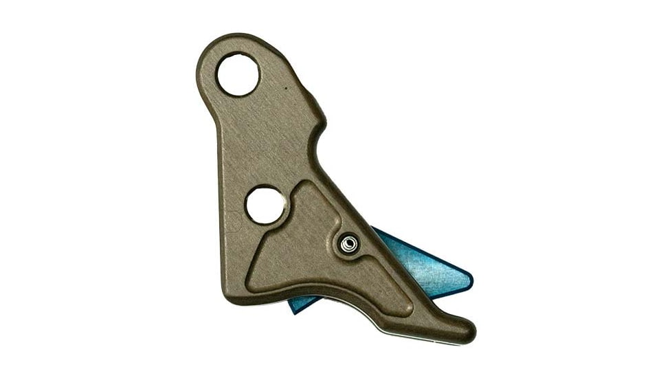 Overwatch Precision TAC CZ P10 Pistol Trigger Kit, FDE/Blue, 753F7