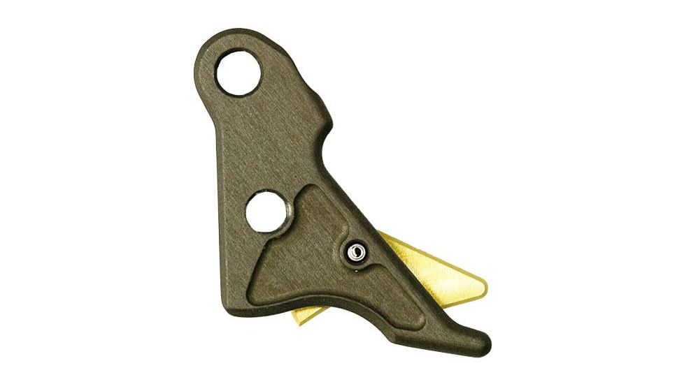 Overwatch Precision TAC CZ P10 Pistol Trigger Kit, FDE/Gold, 753F5