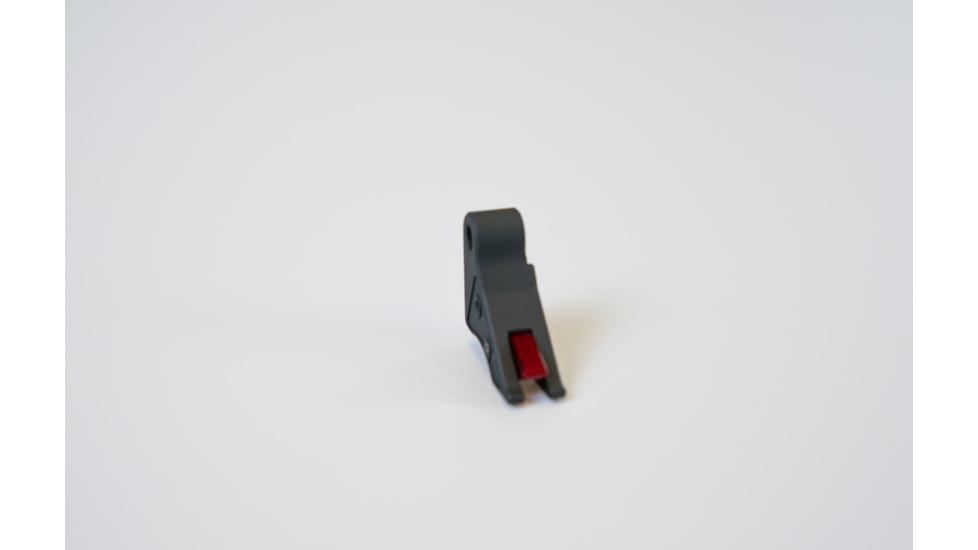 Overwatch Precision TAC Trigger Shoe Only, Gunmetal Gray Shoe, Red Safety, 20396