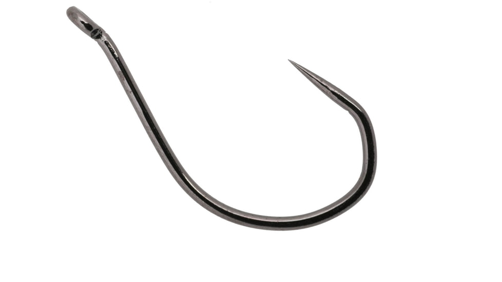 Owner Hooks Barbless No Escape Hook, Black Chrome, # 4, 4106-071