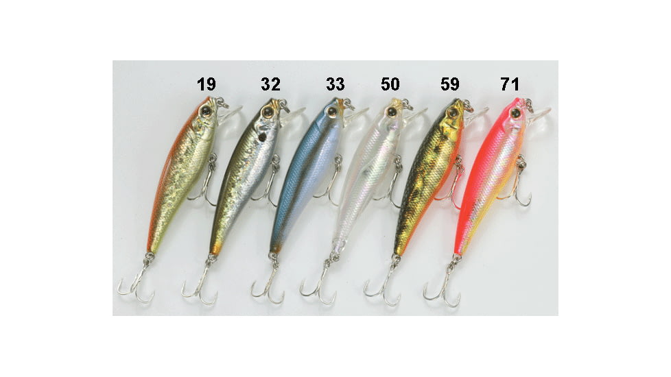 Owner Hooks Ripn Minnow 65, Green Tiger, 04, RM65-04