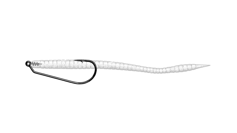 Owner Hooks Twistlock Light Hook with Centering-Pin Spring, 2/0, 5167-121