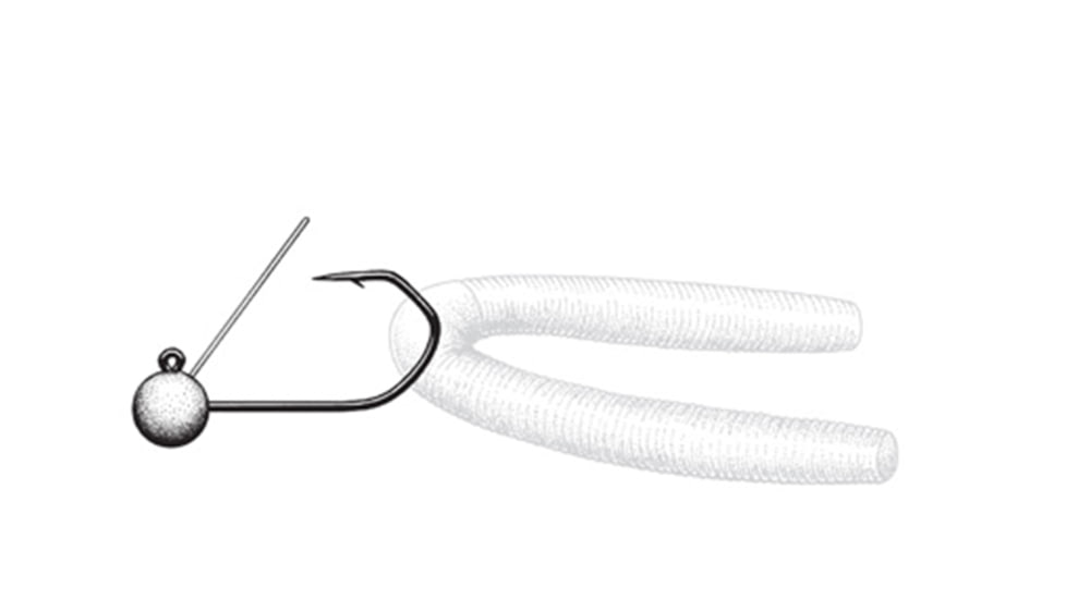 Owner Hooks Wacky Jig Head Hook, 1/16 oz., 5154-011