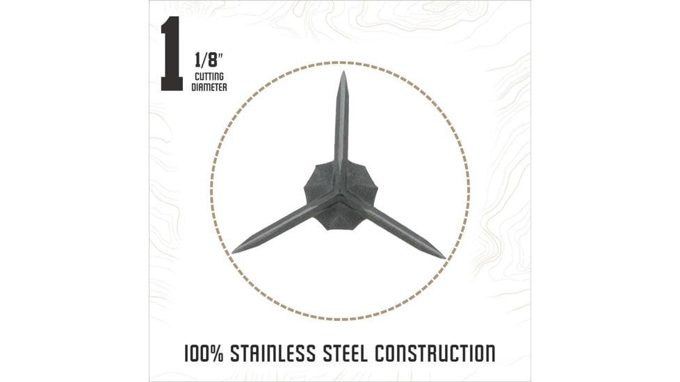 Ozcut Broadheads Ozcut Elite Series 3 Blade Broadheads