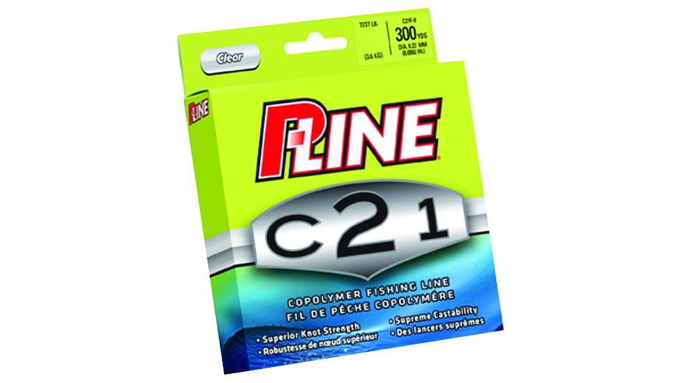 P-Line Copolymer Fishing Line 30lb 300yd Filler Clear, C21F-30