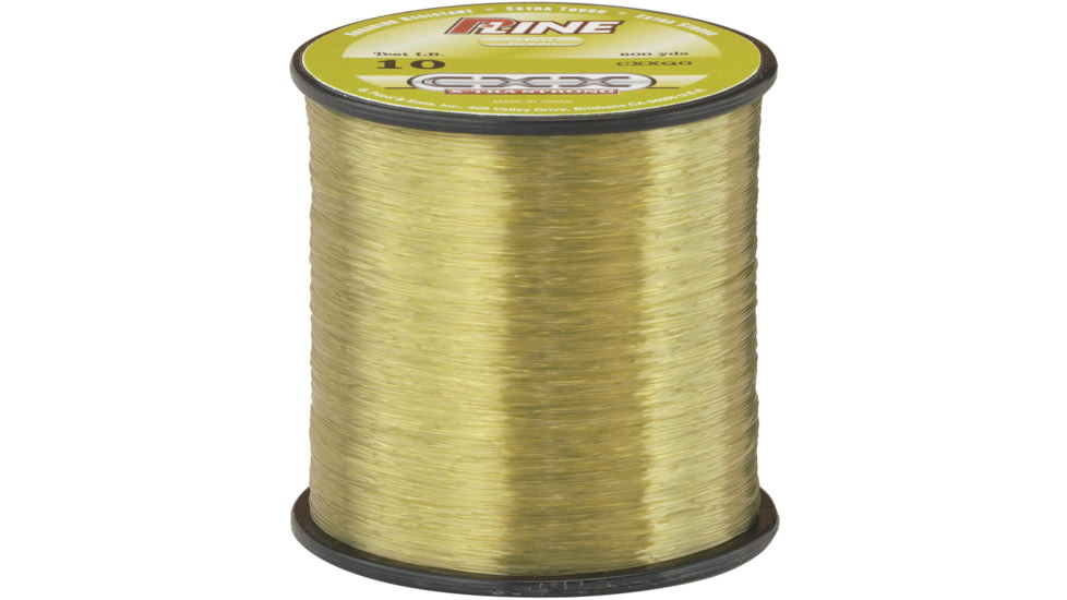 P-Line CXX X-Tra Strong Mono 17lb 600yd Spool Moss Green 1/4 Size, CXXQG-17