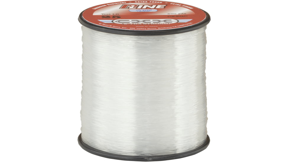 P-Line CXX X-Tra Strong Mono 40lb 600yd Spool Crystal Clear 1/4lb, CXXQC-40