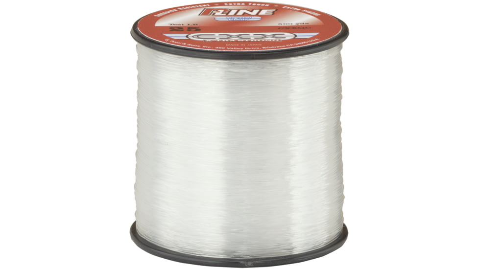 P-Line CXX X-Tra Strong Mono 8lb 600yd Spool Crystal Clear 1/4lb, CXXQC-8