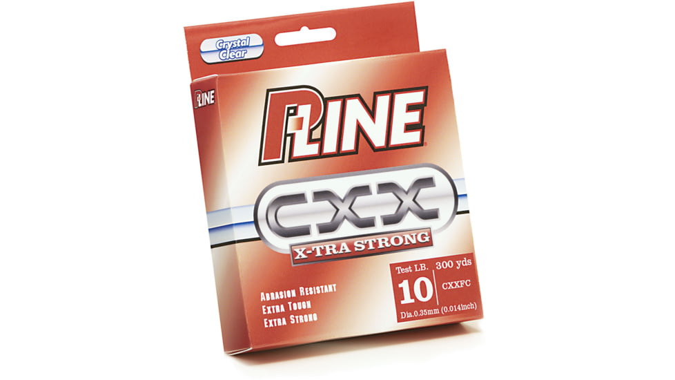 P-Line CXX X-Tra Strong Mono Filler Spool 4lb 300yd Crystal Clear, CXXFC-4