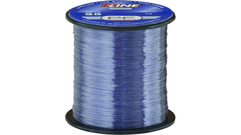 P-Line Original Mono Line 1/4lb Size Spool 15lb 430yd Smoke Blue, PQ-15