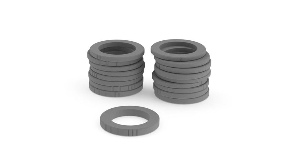 Precision Armament Accu-Washer Muzzle Alignment System, 5/8-24 Thread, Matte Grey A02219