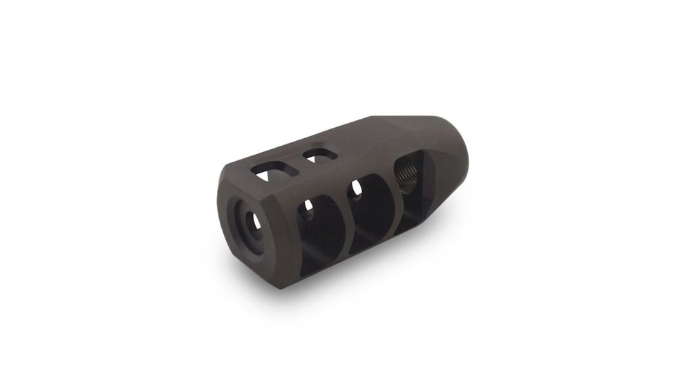 Precision Armament M11-SPR Severe-Duty Muzzle Brake 5.56mm/.223Cal, Matte Black A04018