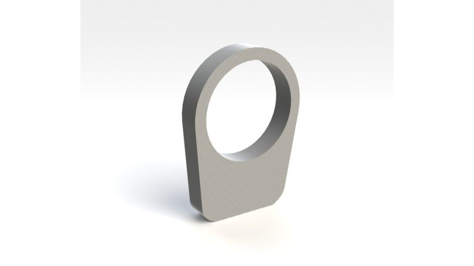 Precision Armament REM-700 Accu-Lug, Standard 1.065" Bore, 1/4" Thick, Matte Stainless A05701