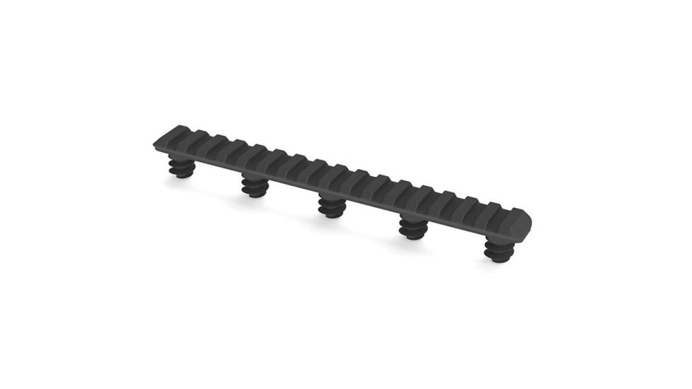 Precision Armament SRC-16 Accessory Rail, Tennalum 7068, Matte Black A11006