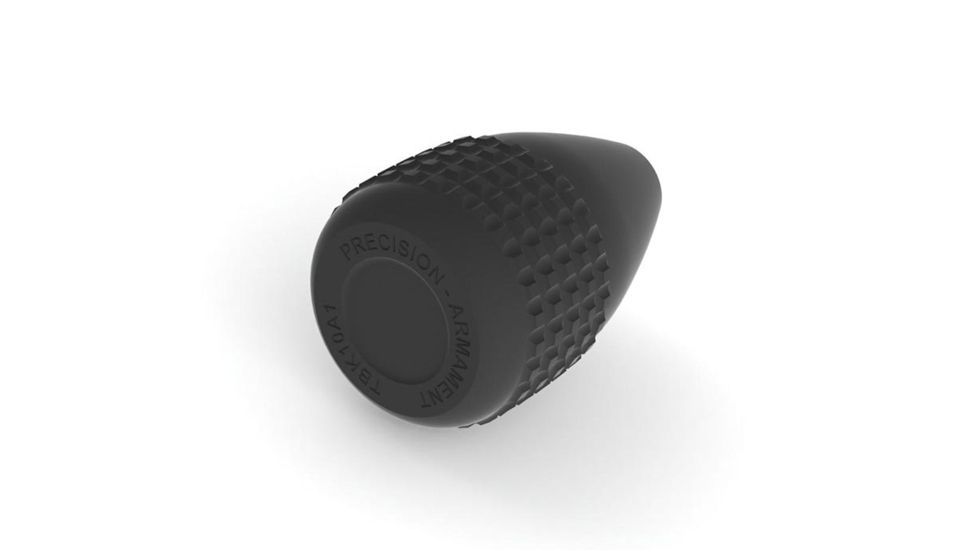 Precision Armament TBK-10 Tactical Bolt Knob, Aluminum, 5/16-24 Thread, Matte Black A05006