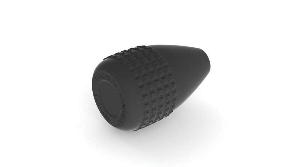 Precision Armament TBK-10 Tactical Bolt Knob, Aluminum, 5/16-24 Thread, Matte Black A05006