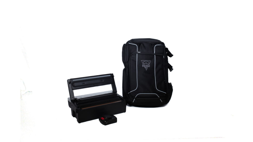 PacBak Byway Backpack/ROAM 18V Sealer, 25.8qt capacity 22x18x3in, 3lbs, water resistant, seam sealed, rechargable battery, CK100038