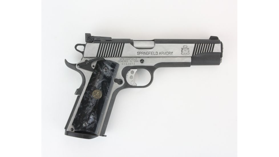 Pachmayr 1911 Black Pearl Smooth Firearm Grip, 62000