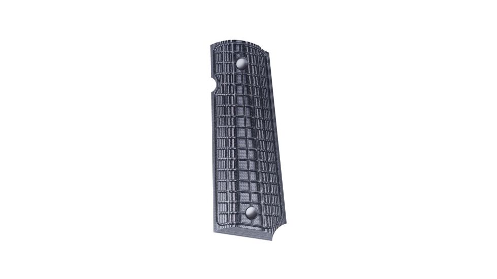 Pachmayr 1911 Gray/Black Coarse Pistol Grip 61011