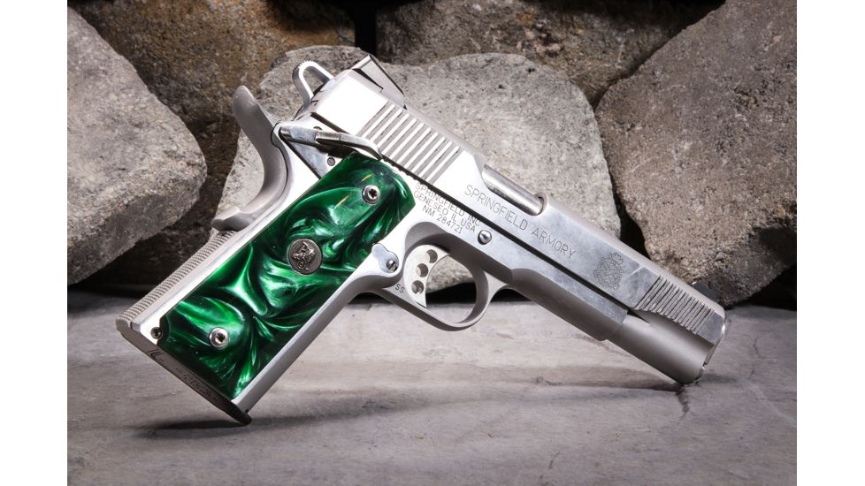 Pachmayr 1912 Custom Series Pearl Grip, Emerald Pearl Smooth, 62004