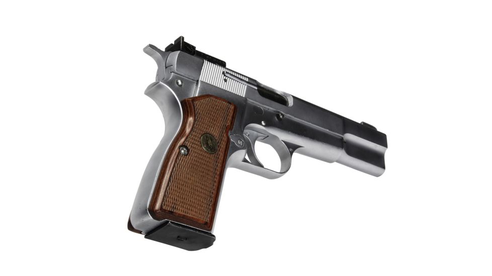 Pachmayr Browning Hi Power Firearm Grip, Rosewood Checkered, 63270