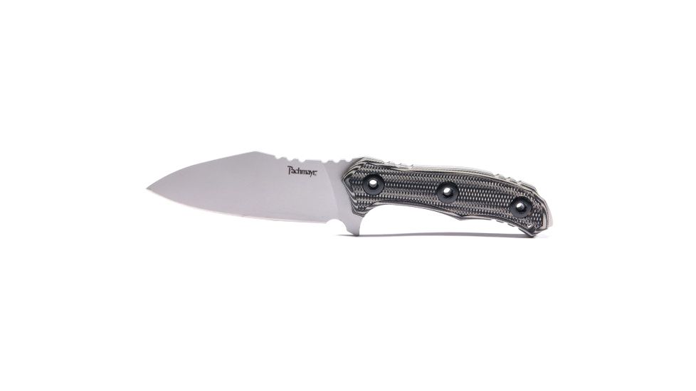 Pachmayr Dominator Fixed Blade Knife w/ Kydex Sheath, D2 Steel Full Ground Blade, G10 Handle, Grey/Black, 04298