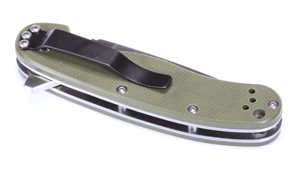 Pachmayr Snare Folding Knife, 8Cr14Mov Steel Blade, G10 Handle, OD Green, 04296