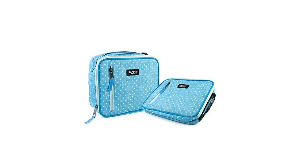 Packit Classic Lunch Box, Chambray Dot, Chambray, 1 Year Mfg Warranty, PKT-18727