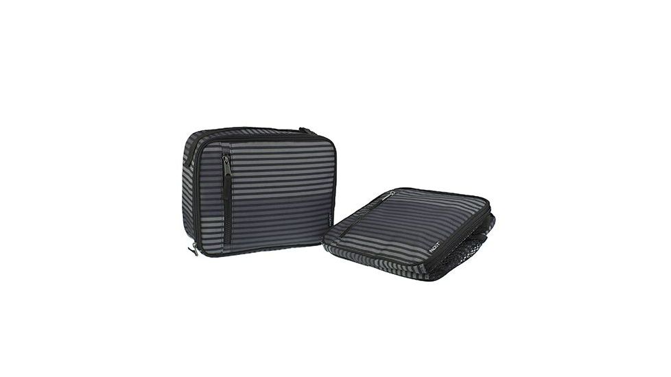 Packit Classic Lunch Box, Gray Stripe, Gray Stripe, 1 Year Mfg Warranty, PKT-15245