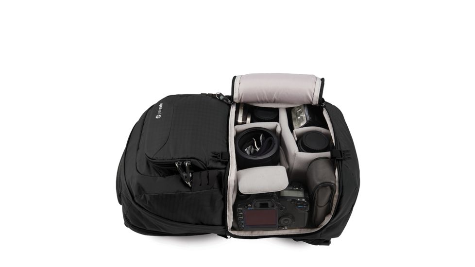Pacsafe Camsafe V25 Anti-Theft Camera Backpack, 25L, Black 15240100