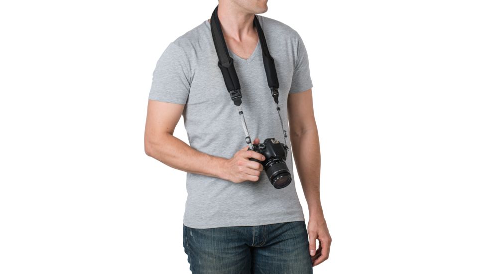 Pacsafe Carrysafe 75 GII Anti-Theft Camera Neck Strap, Black 15259100