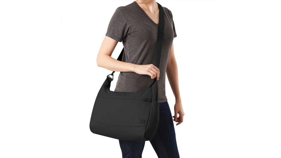 Pacsafe Citysafe CS200 Anti-Theft Women's Handbag, 10.5L, Black 20225100