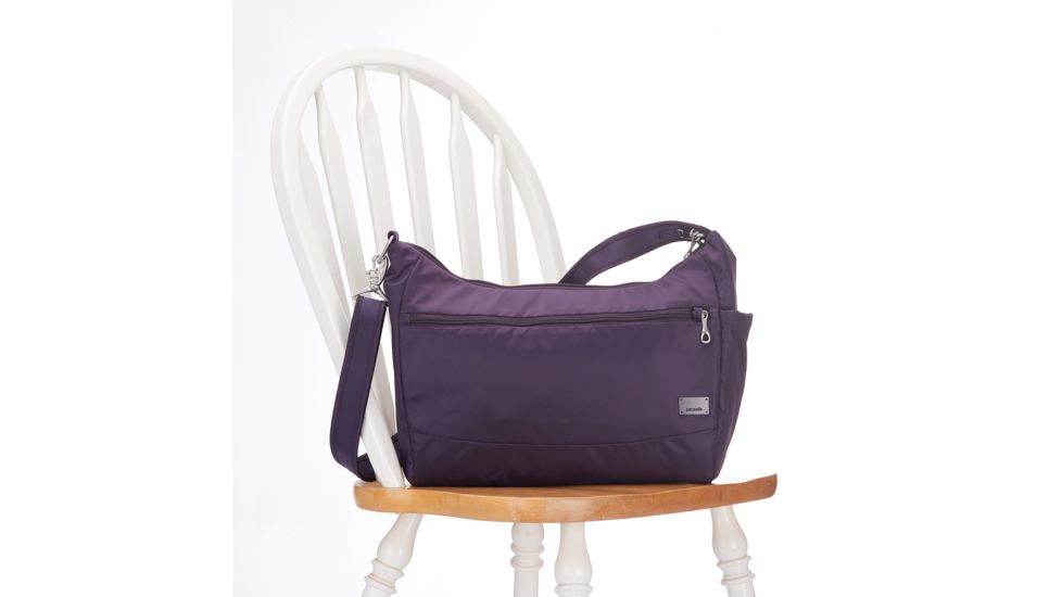 Pacsafe Citysafe CS200 Anti-Theft Women's Handbag, 10.5L, Mulberry 20225629