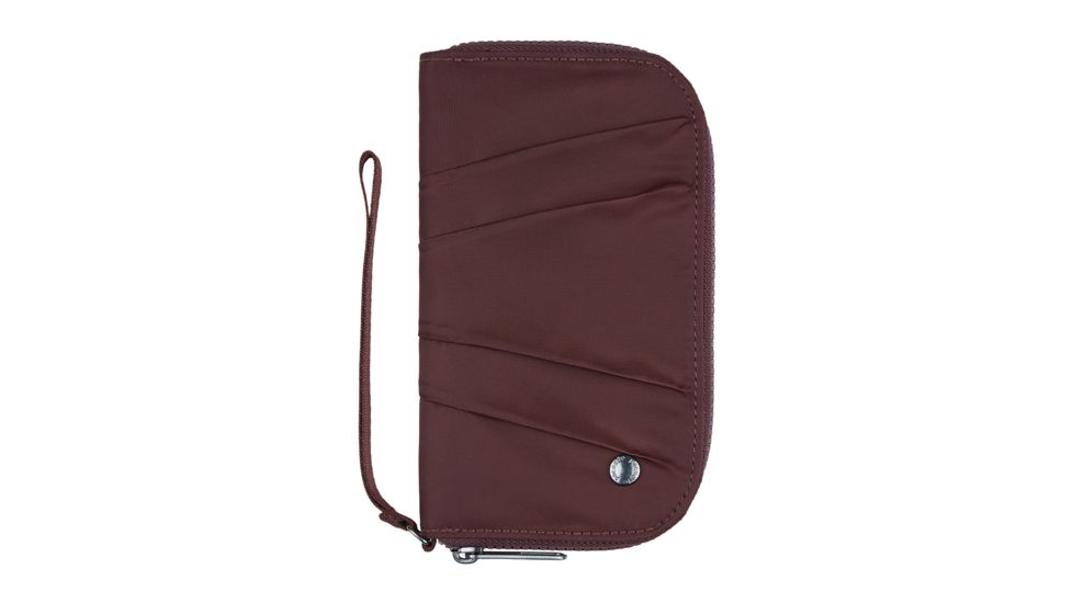 Pacsafe Citysafe CX Anti-Theft Wristlet Women's Wallet, Merlot 20430319