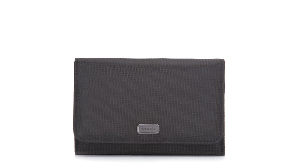 Pacsafe Daysafe Trifold Women's Wallet, Black 20525100