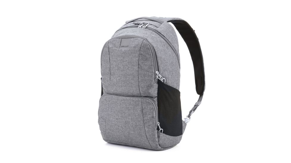 Pacsafe Metrosafe LS450 Anti-Theft 25L Backpack, Dark Tweed 30435123