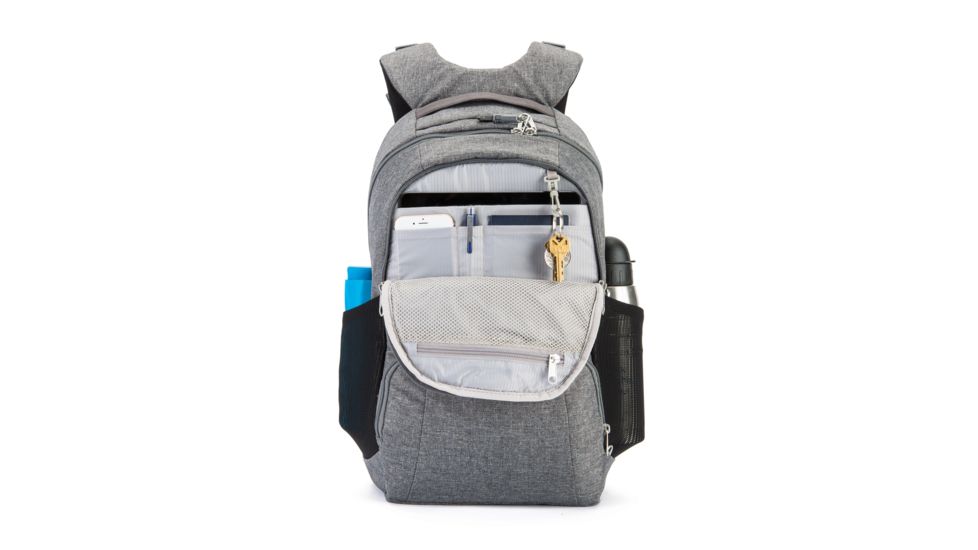 Pacsafe Metrosafe LS450 Anti-Theft 25L Backpack, Dark Tweed 30435123