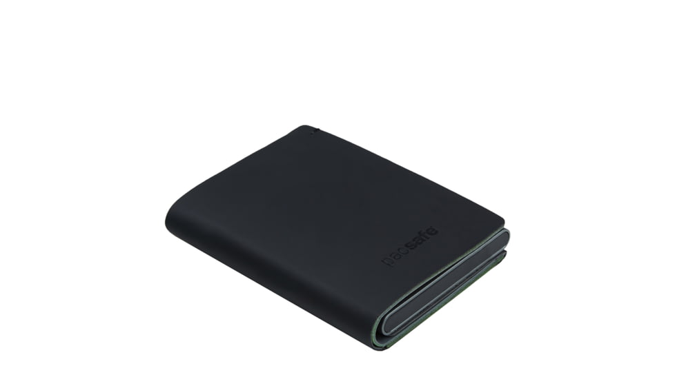 Pacsafe RFIDsafe TEC Slider Men's Wallet, Black/Lime 10645119