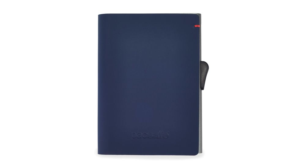 Pacsafe RFIDsafe TEC Slider Men's Wallet, Navy/Red 10645621