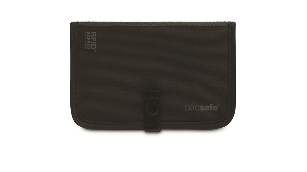 Pacsafe RFIDtec 75 RFID-Blocking Passport Holder-Black