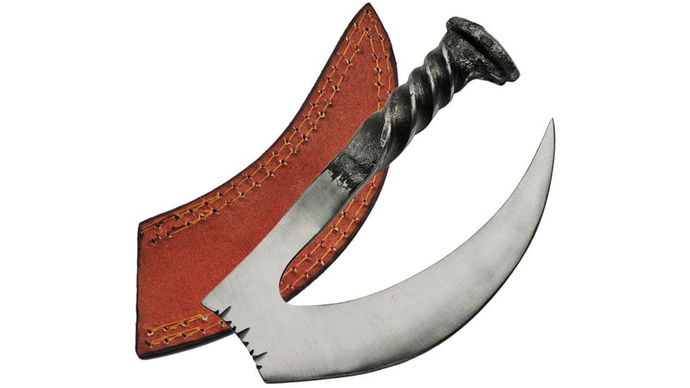 Pakistan Railroad Karambit Knife, 5 carbon steel blade, Twist pattern handle, HS-4435