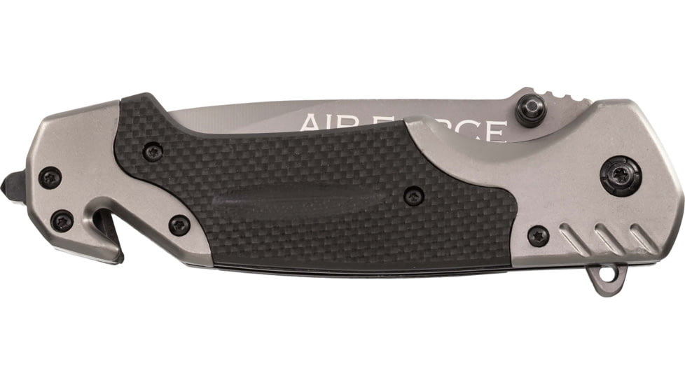 Paladin 3-in-1 Multifunctional Folding Knife - Air Force, 3.5in, Stainless Steel, Drop Point, PE-KN-8501-AF