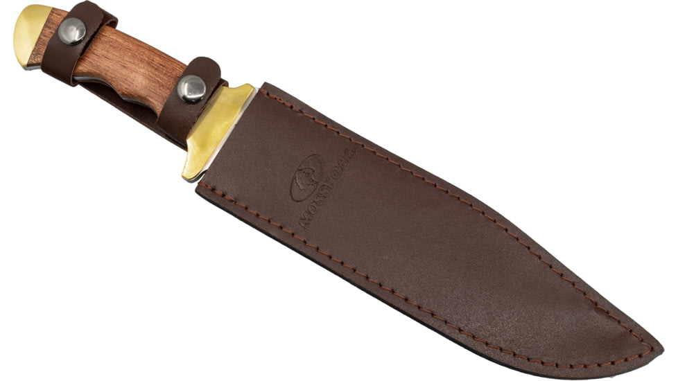 Paladin Bear Engraving Fixed Blade Knife, 14in, 3Cr13 Stainless Steel, Clip Point, Mossy Oak, PE-KN-8504-B