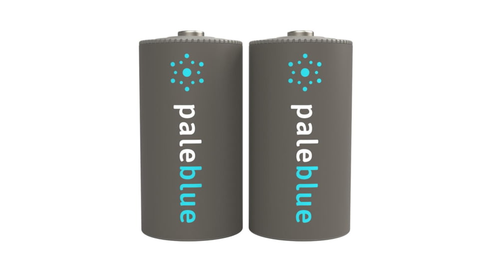 Pale Blue Earth Lithium Ion Rechargeable C Batteries, 2 Pack, PB-C-C